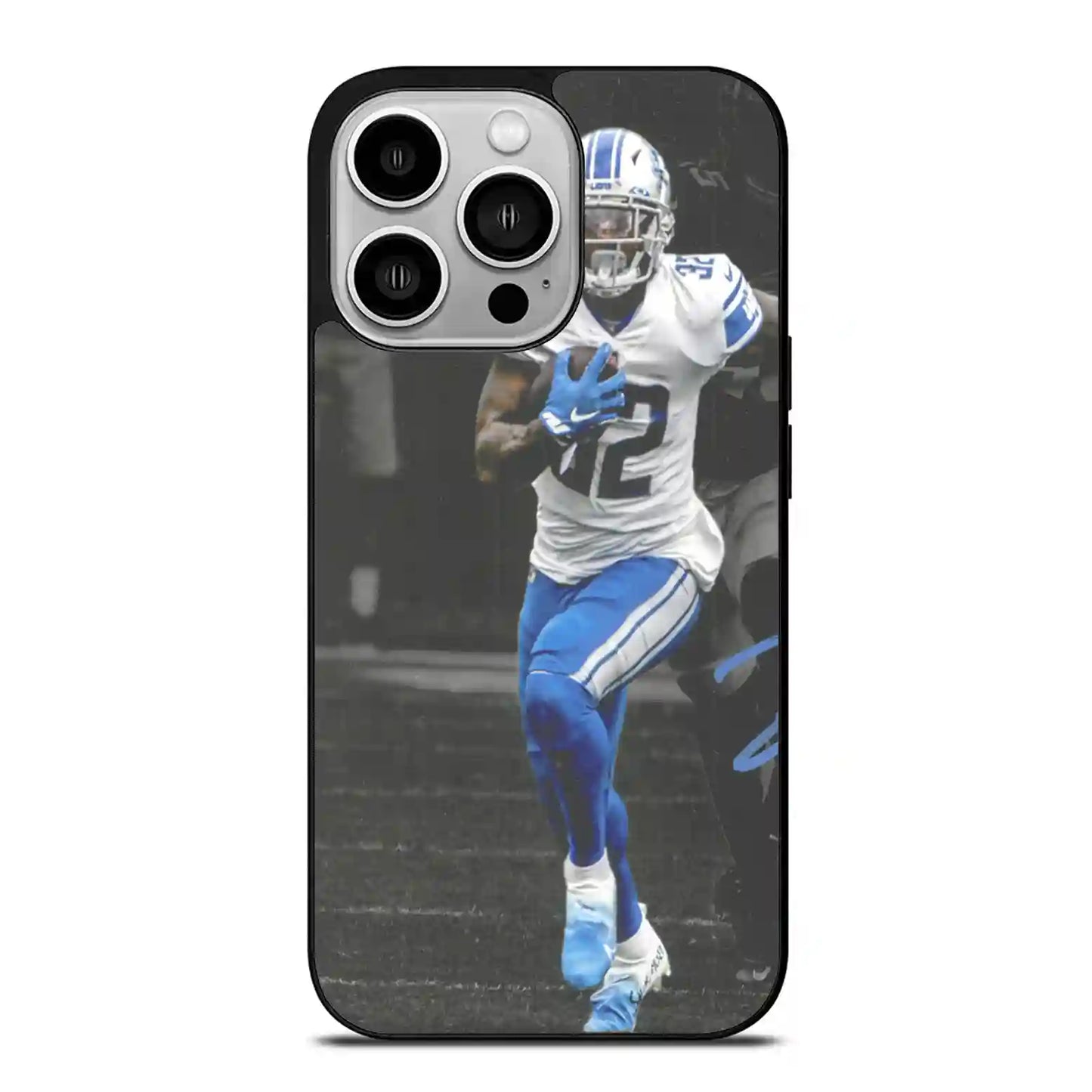 D'andre Swift Nfl Detroit  iPhone 14 Pro Case