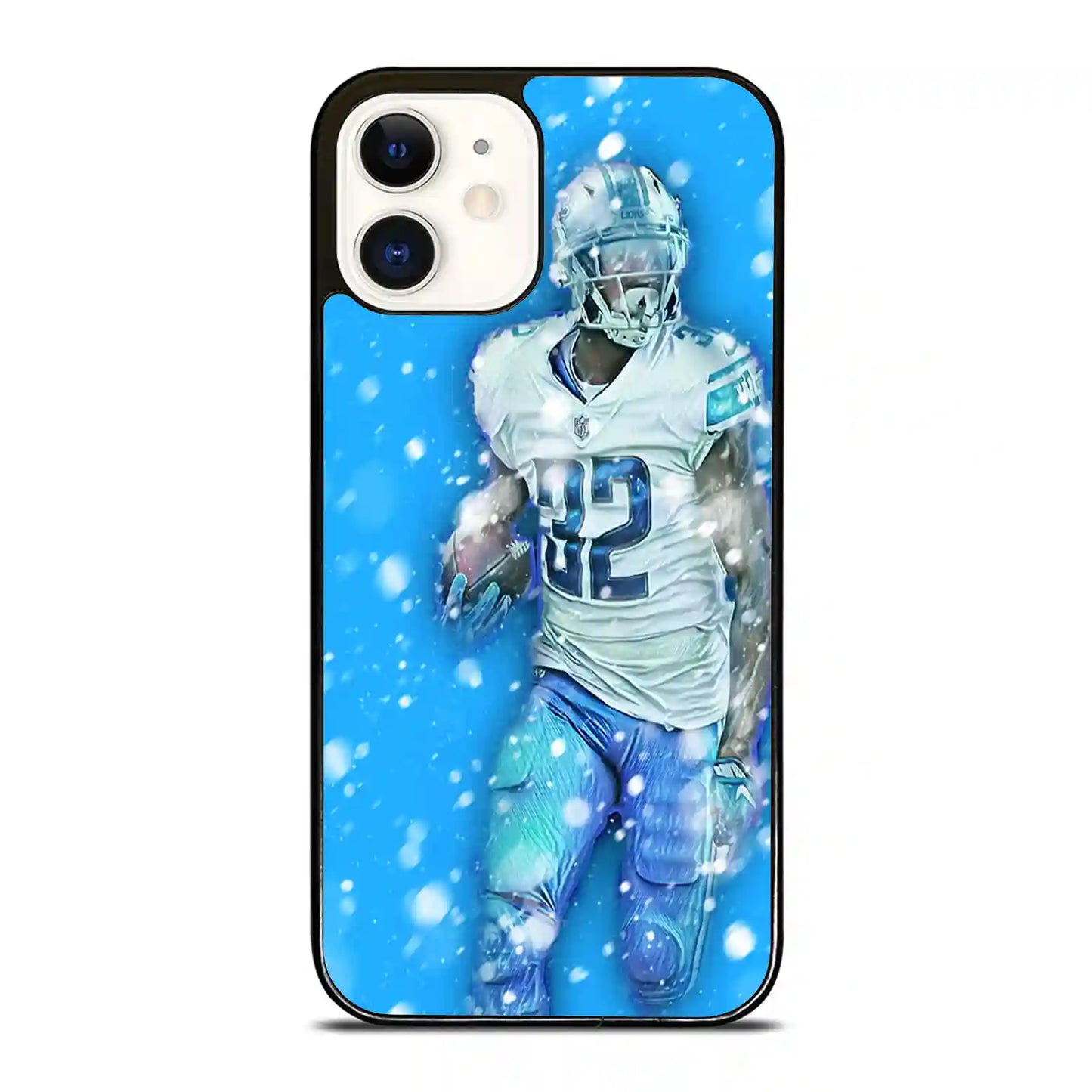 D'andre Swift Nfl Detroit Lions iPhone 12 Mini Case