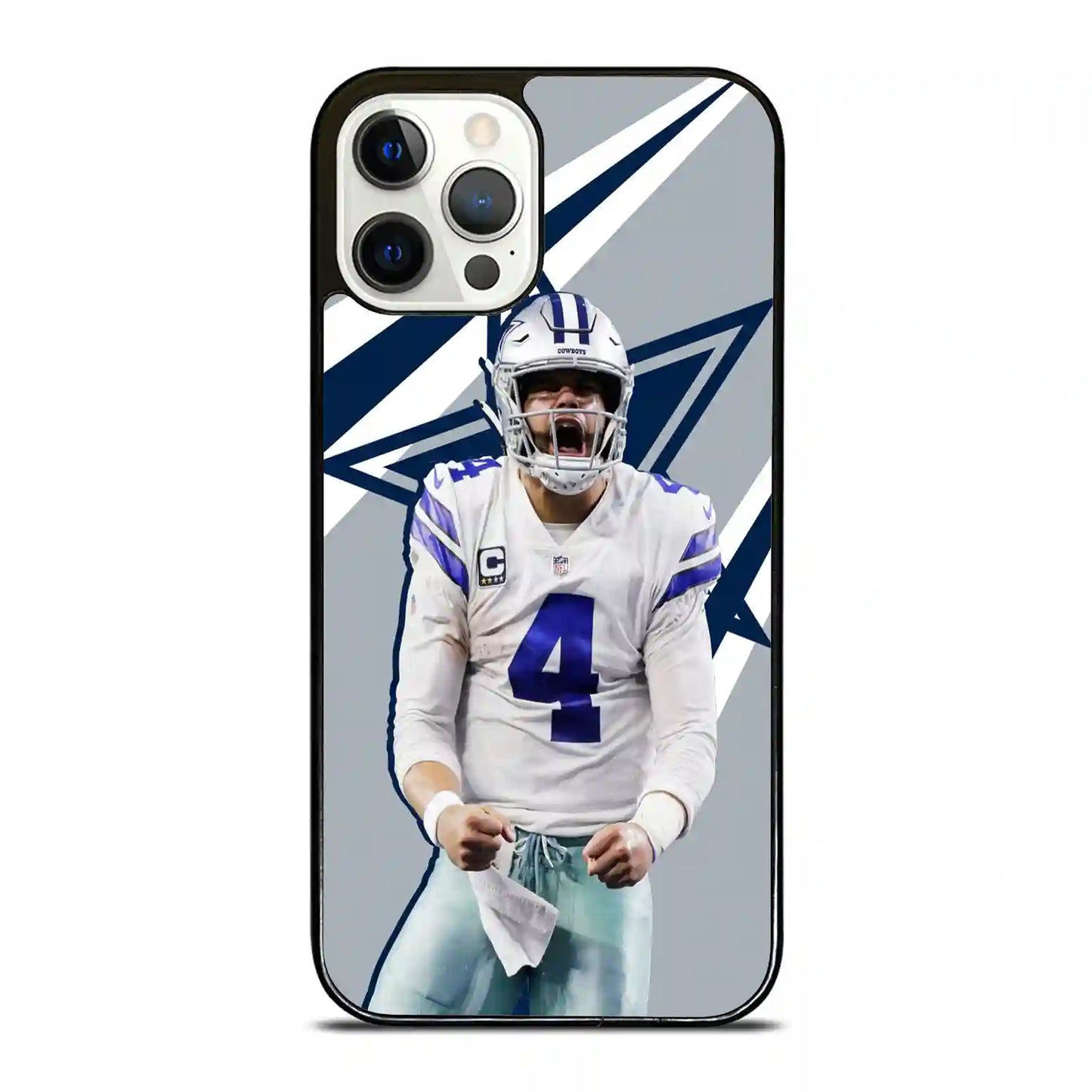 Dak Prescott Cowboys Football iPhone 12 Pro Case