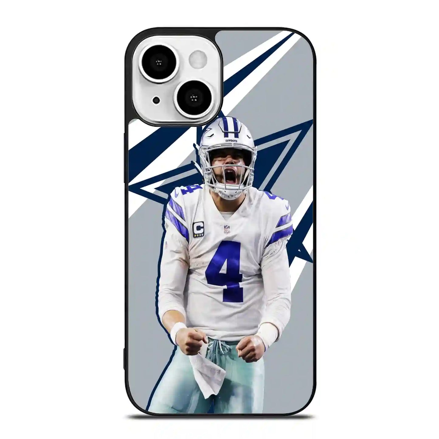 Dak Prescott Cowboys Football iPhone 13 Case