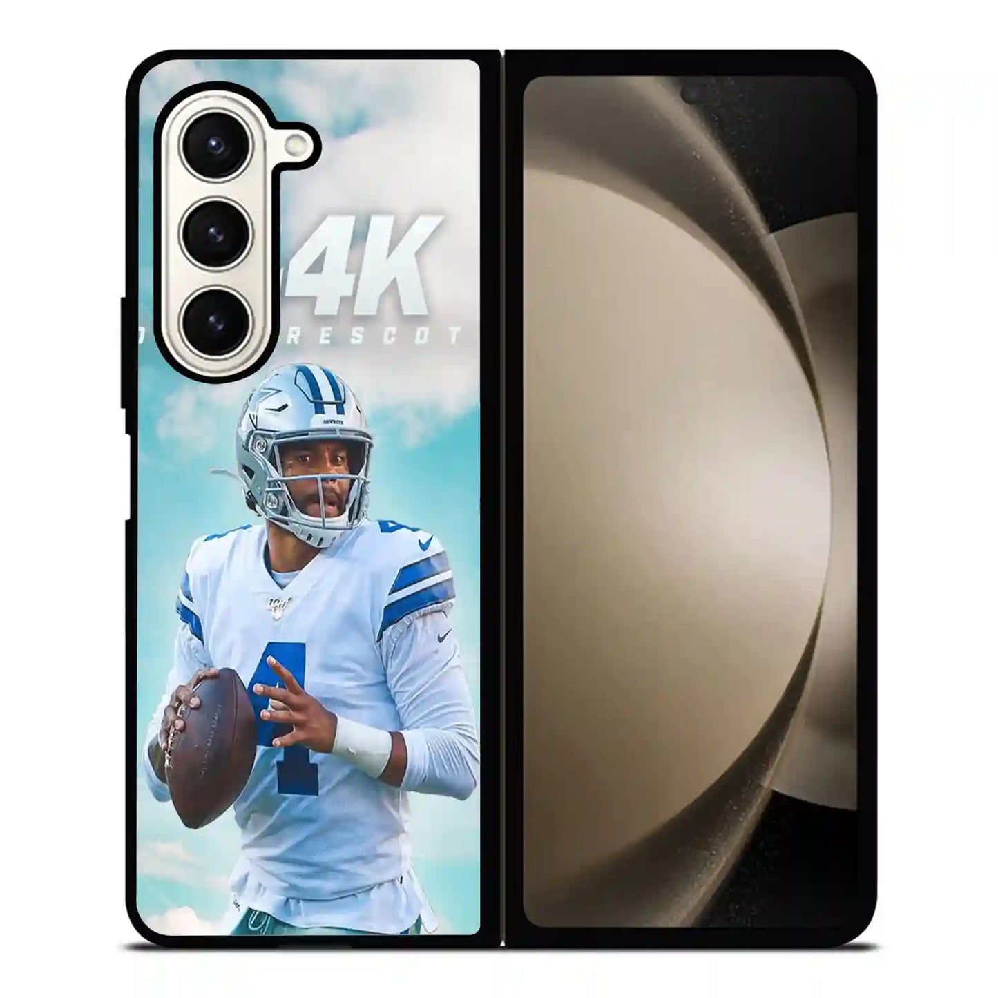 Dak Prescott Cowboys Nfl Samsung Z6 Fold Case