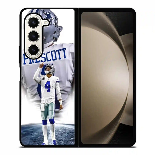 Dak Prescott Cowboys Samsung Z6 Fold Case