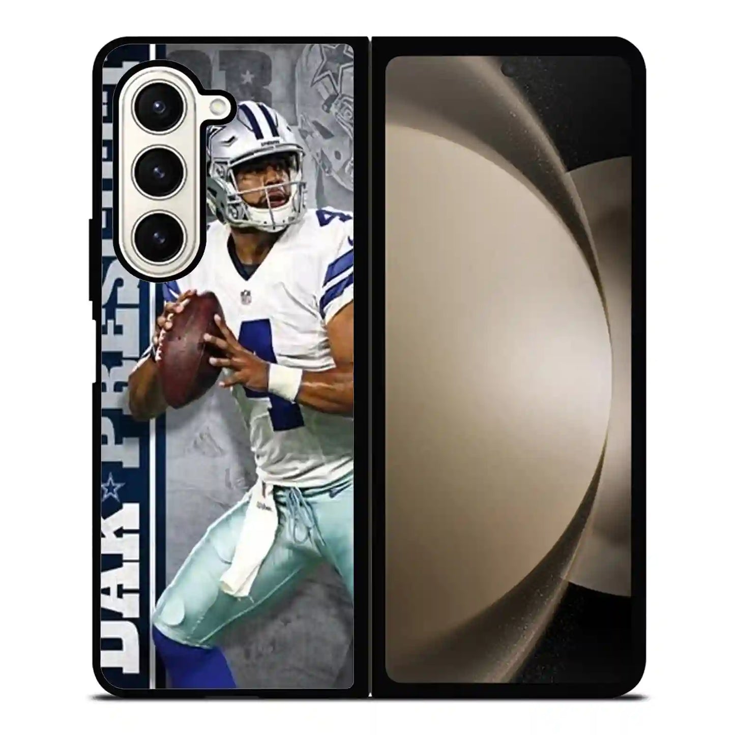 Dak Prescott Dallas Cowboys Nfl Samsung Z6 Fold Case