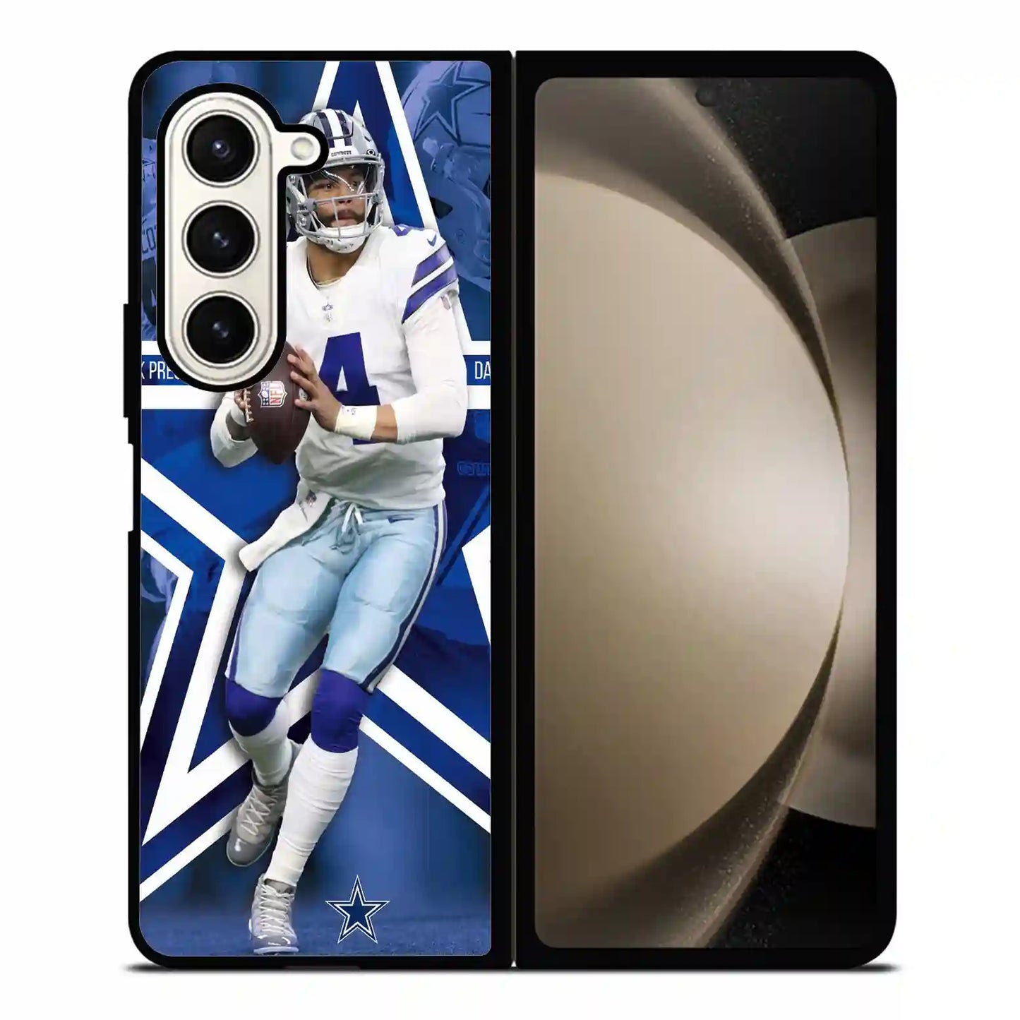 Dak Prescott Dallas Samsung Z6 Fold Case