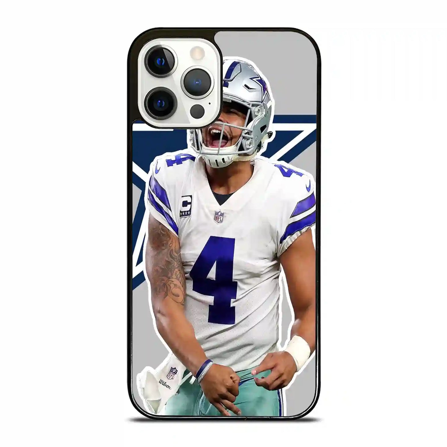 Dak Prescott Football Cowboys iPhone 12 Pro Case