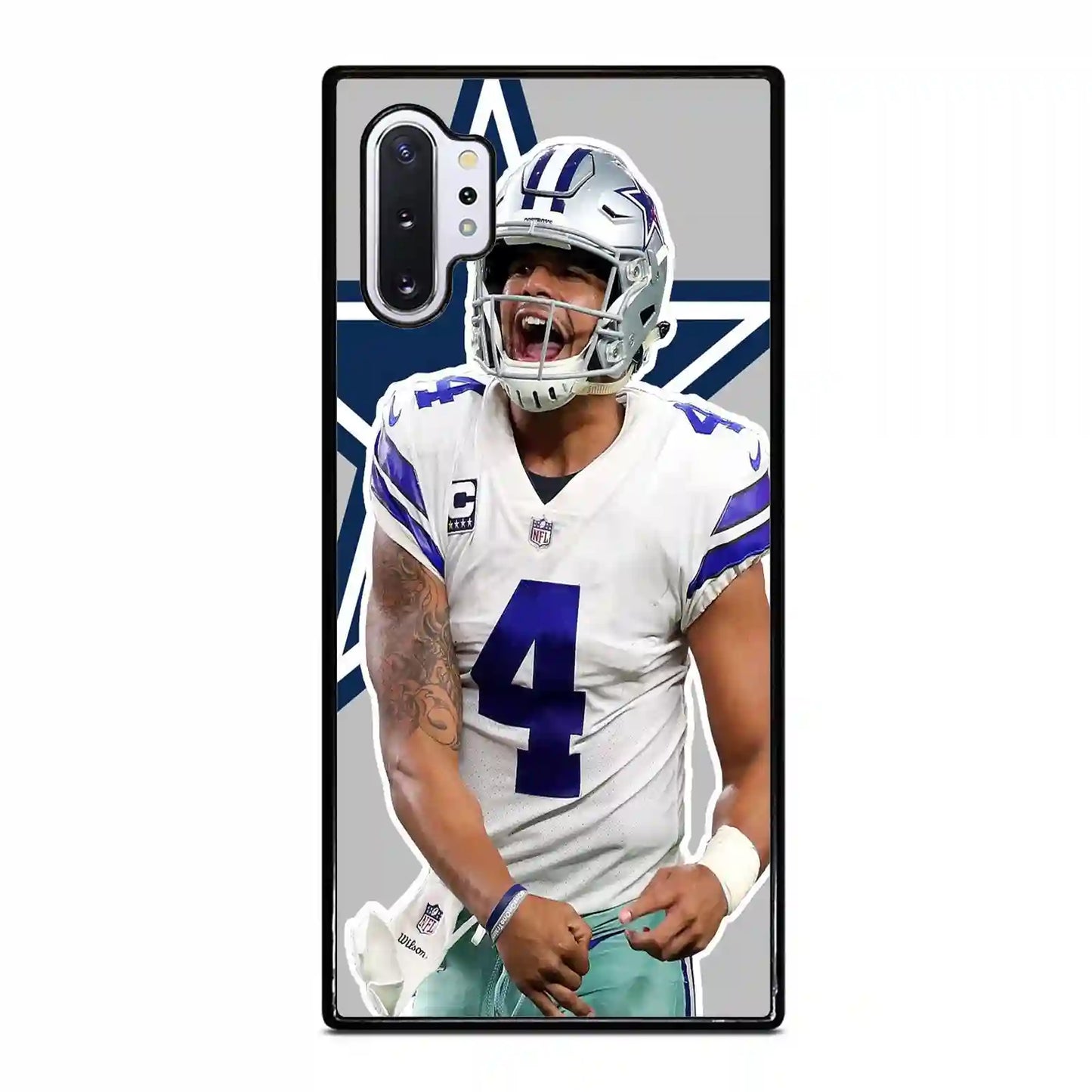 Dak Prescott Football Cowboys Samsung Galaxy Note 10 Pro 5G Case