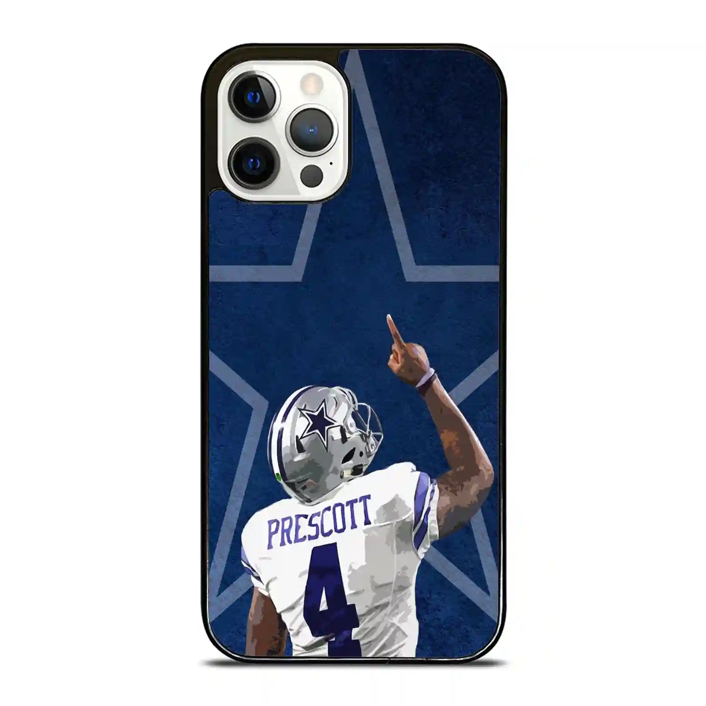 Dak Prescott Football Dallas iPhone 12 Pro Case