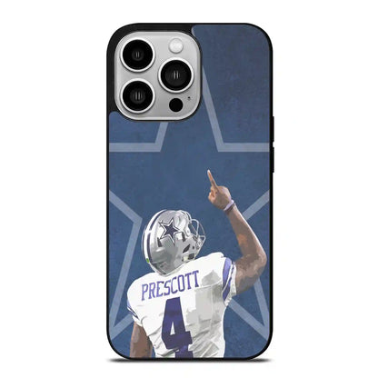 Dak Prescott Football Dallas iPhone 14 Pro Case