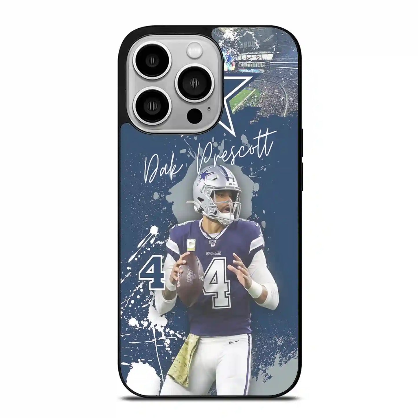 Dak Prescott Nfl Cowboys iPhone 14 Pro Case