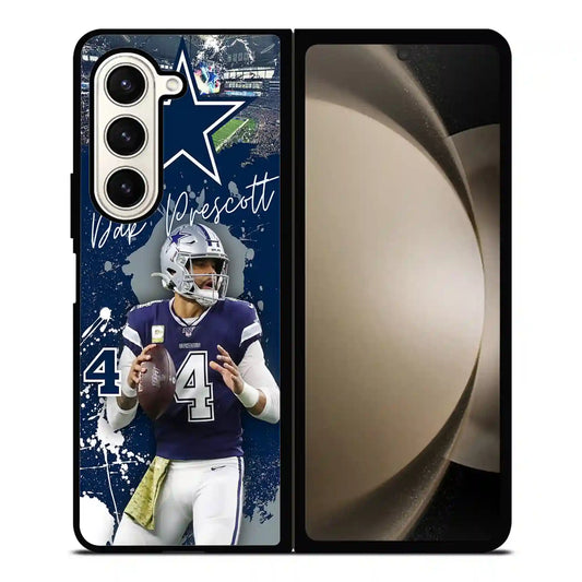 Dak Prescott Nfl Cowboys Samsung Z6 Fold Case