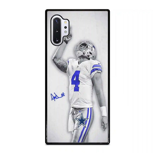 Dak Prescott Signature Samsung Galaxy Note 10 Pro 5G Case