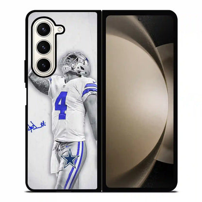 Dak Prescott Signature Samsung Z6 Fold Case