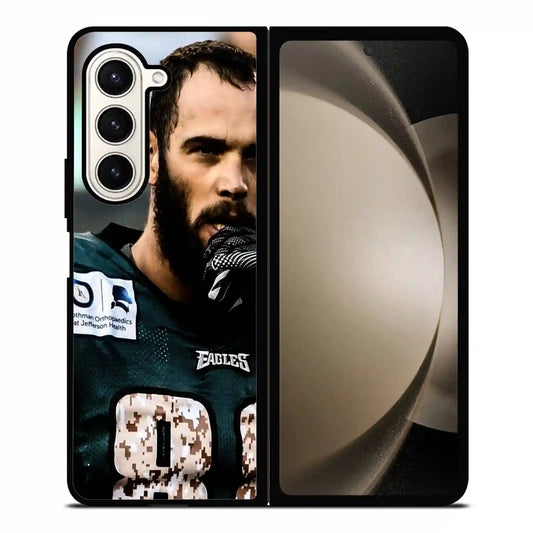 Dallas Goedert Eagles Face Samsung Z6 Fold Case