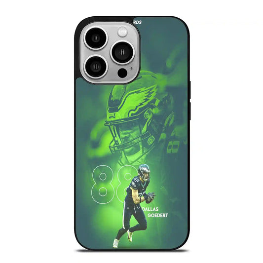 Dallas Goedert Eagles Phladelphia iPhone 14 Pro Case