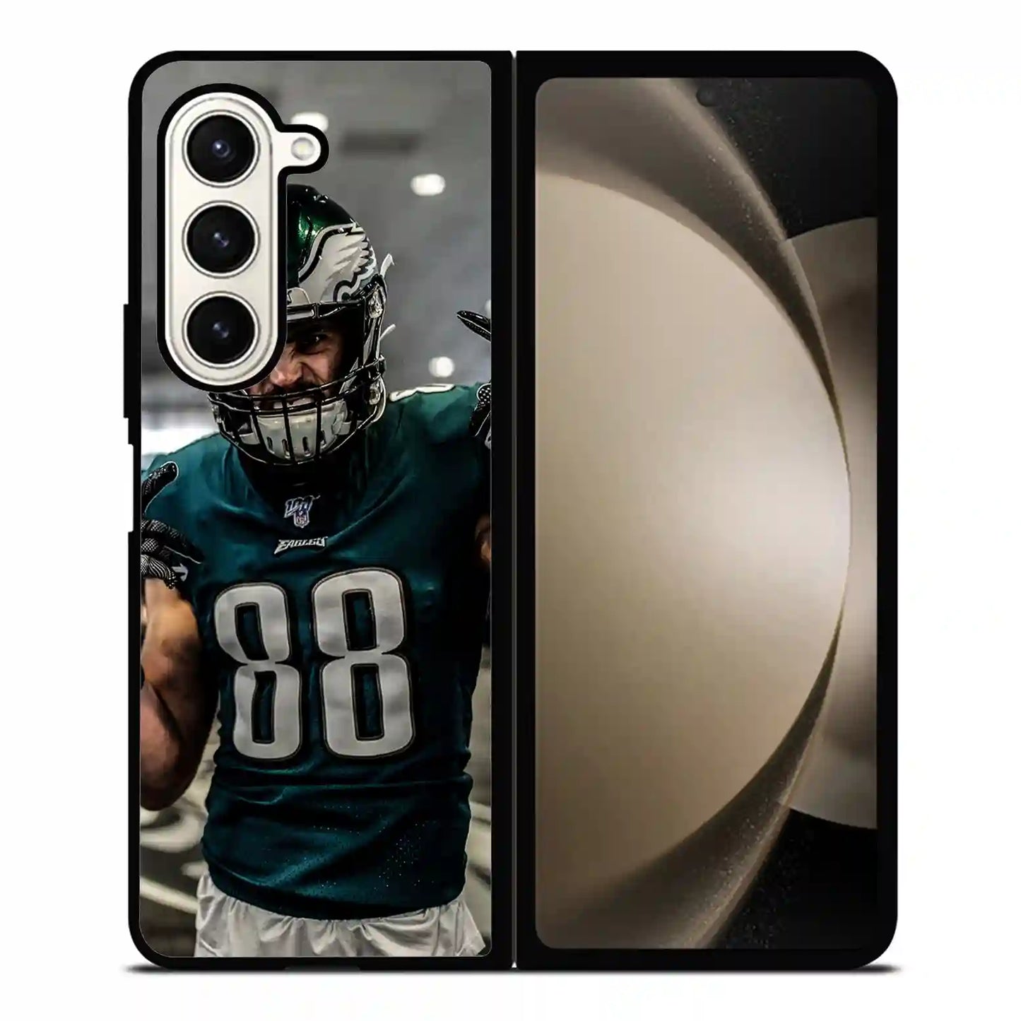 Dallas Goedert Eagles Samsung Z6 Fold Case