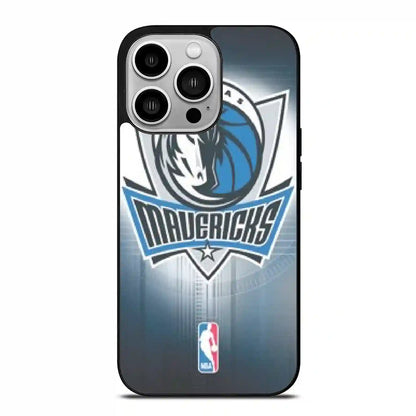 Dallas Mavericks Colorful iPhone 14 Pro Case