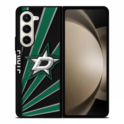 Dallas Stars Personalized Samsung Z6 Fold Case