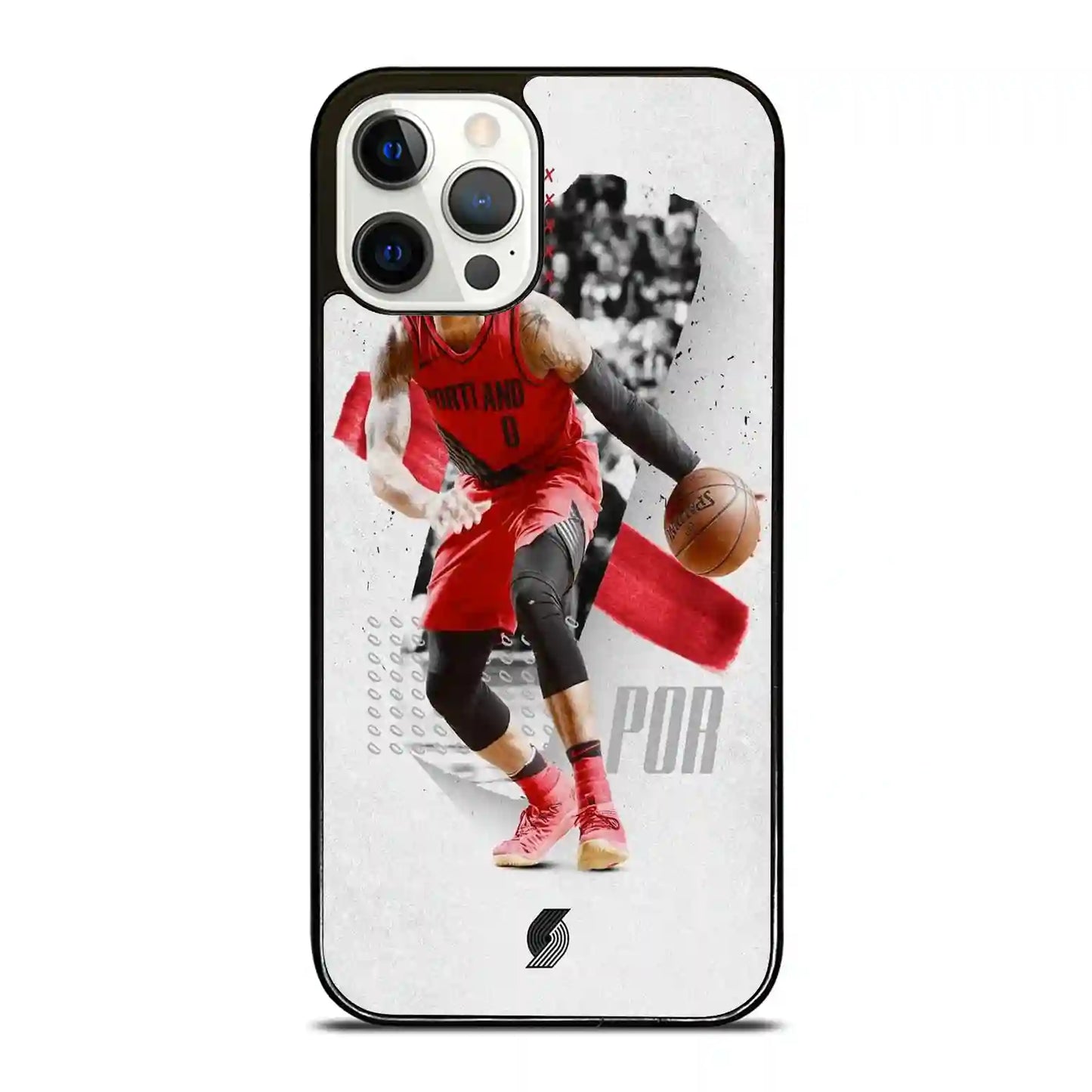 Damian Liliard Basketball Blazers iPhone 12 Pro Case