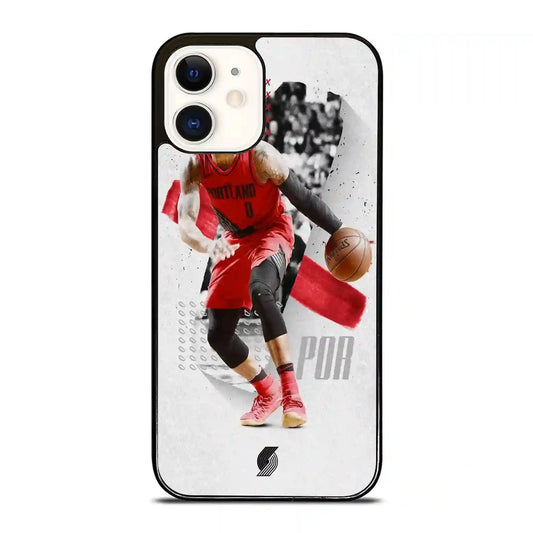 Damian Liliard Basketball Blazers iPhone 12 Mini Case