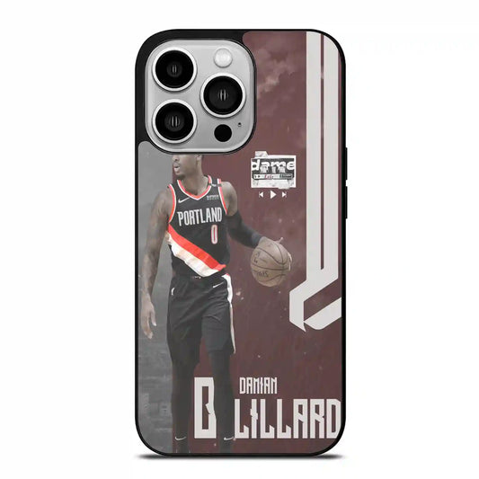 Damian Liliard Basketball Blazers Portland iPhone 14 Pro Case