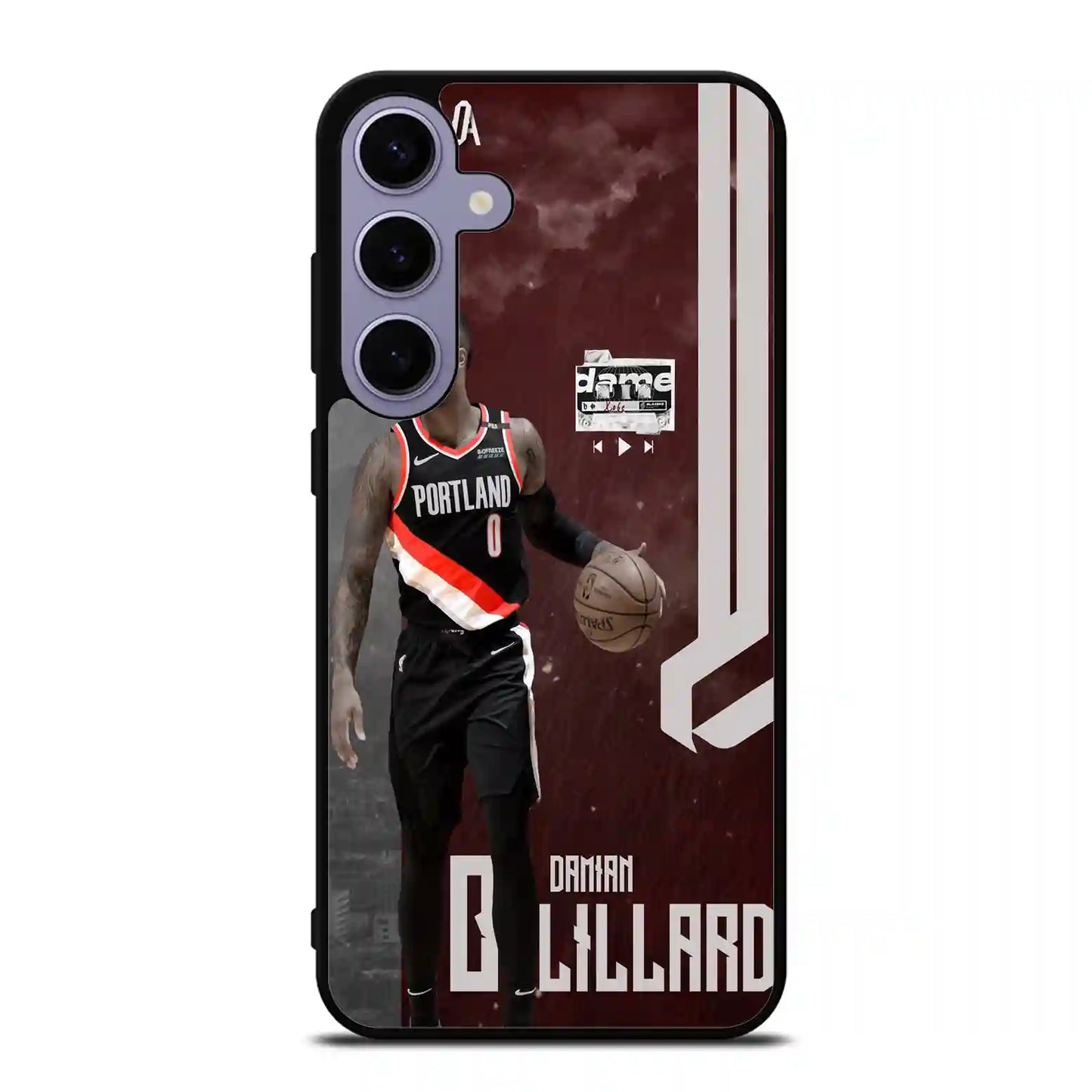 Damian Liliard Basketball Blazers Portland Samsung Galaxy S24 Plus Case