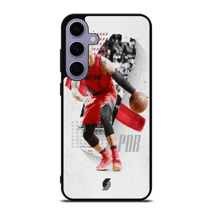 Damian Liliard Basketball Blazers Samsung Galaxy S24 Plus Case