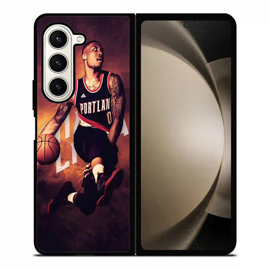 Damian Liliard Blazers Samsung Z6 Fold Case