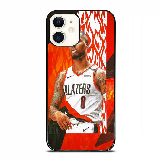 Damian Liliard Fire iPhone 12 Case