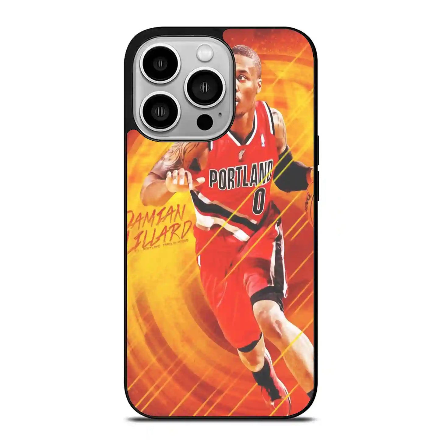 Damian Liliard Portland Blazers Nba iPhone 14 Pro Case