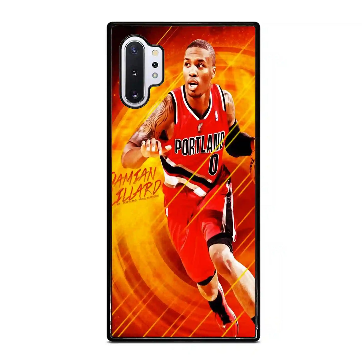 Damian Liliard Portland Blazers Nba Samsung Galaxy Note 10 Pro 5G Case