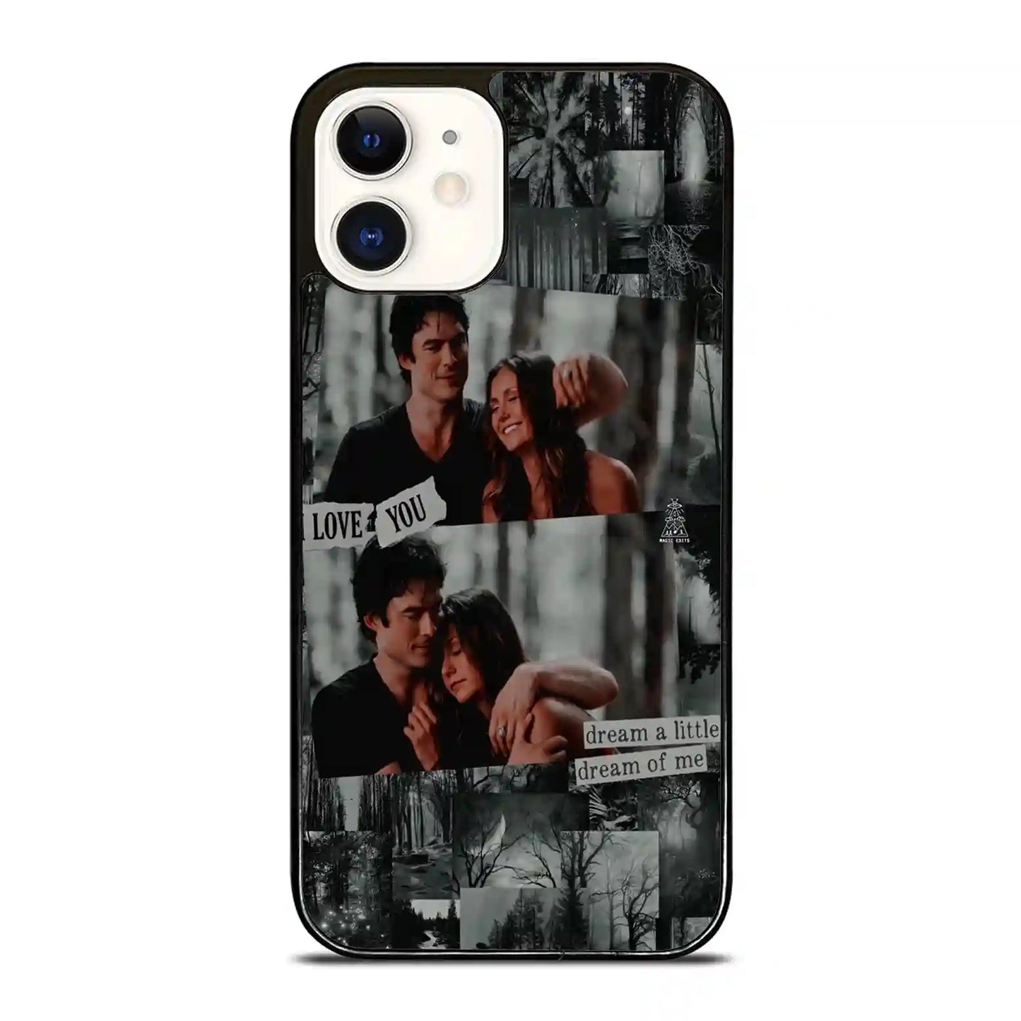 Damon Salvatore And Delena Classic iPhone 12 Mini Case