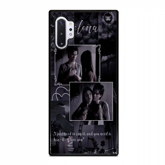 Damon Salvatore And Delena Color Samsung Galaxy Note 10 Pro 5G Case