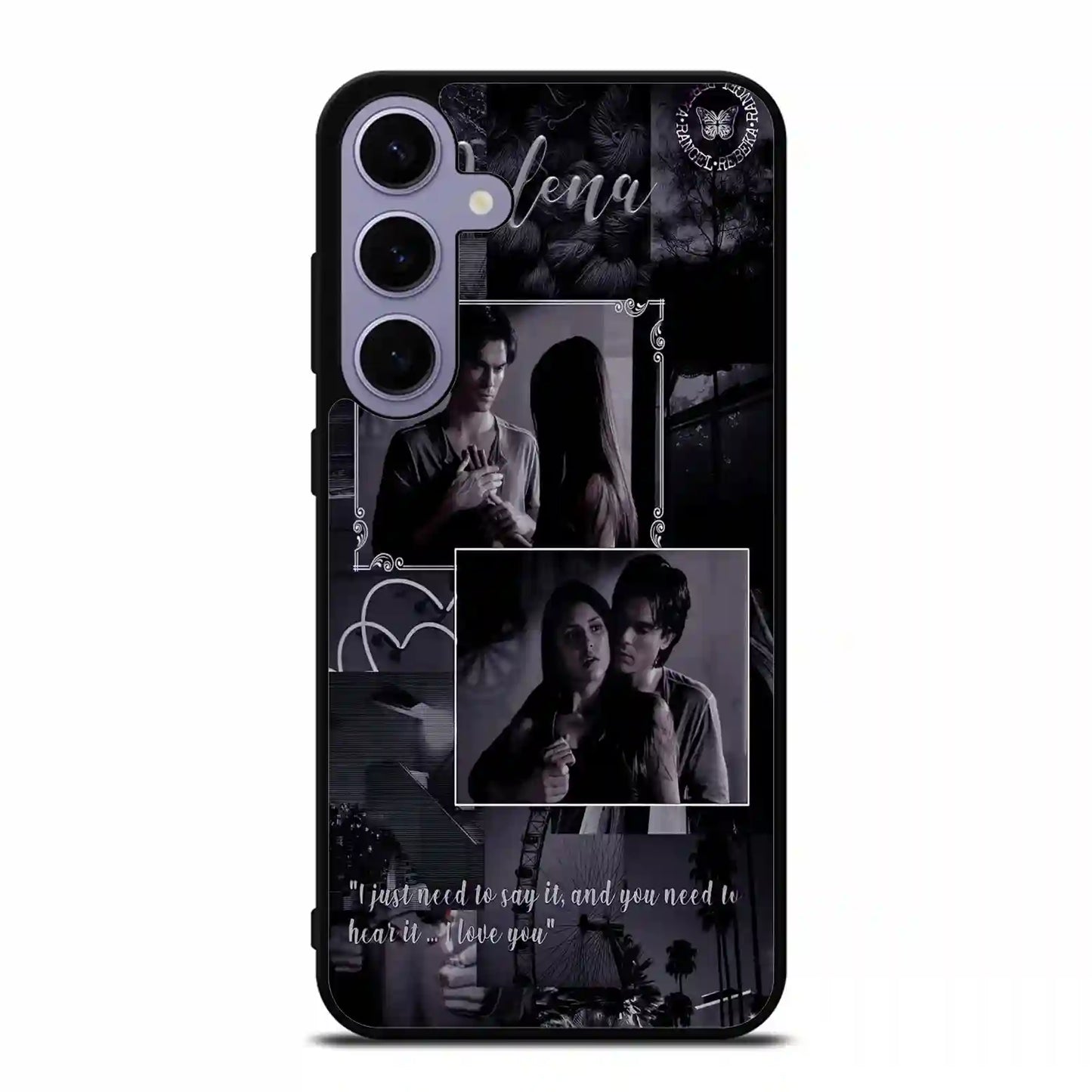 Damon Salvatore And Delena Color Samsung Galaxy S24 Plus Case