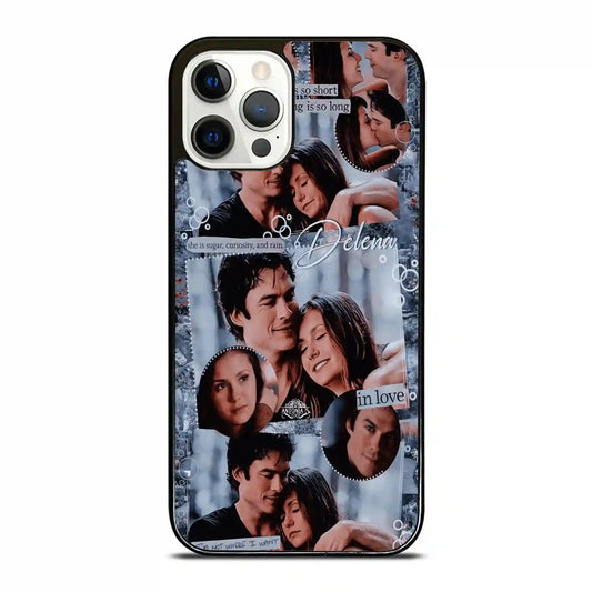 Damon Salvatore And Delena iPhone 12 Pro Case