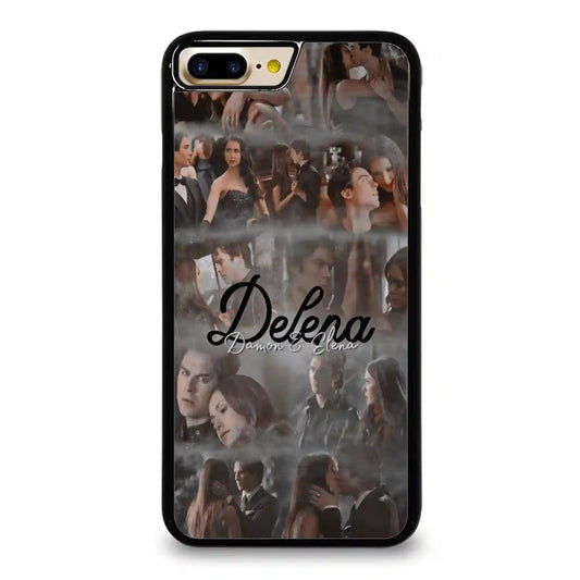 Damon Salvatore And Delena Retro iPhone 7-8 Plus Case