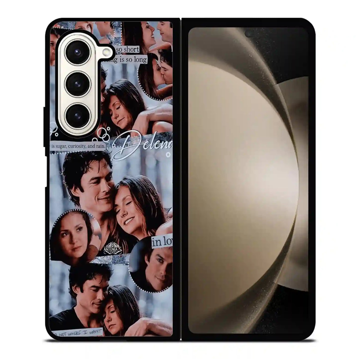 Damon Salvatore And Delena Samsung Z6 Fold Case