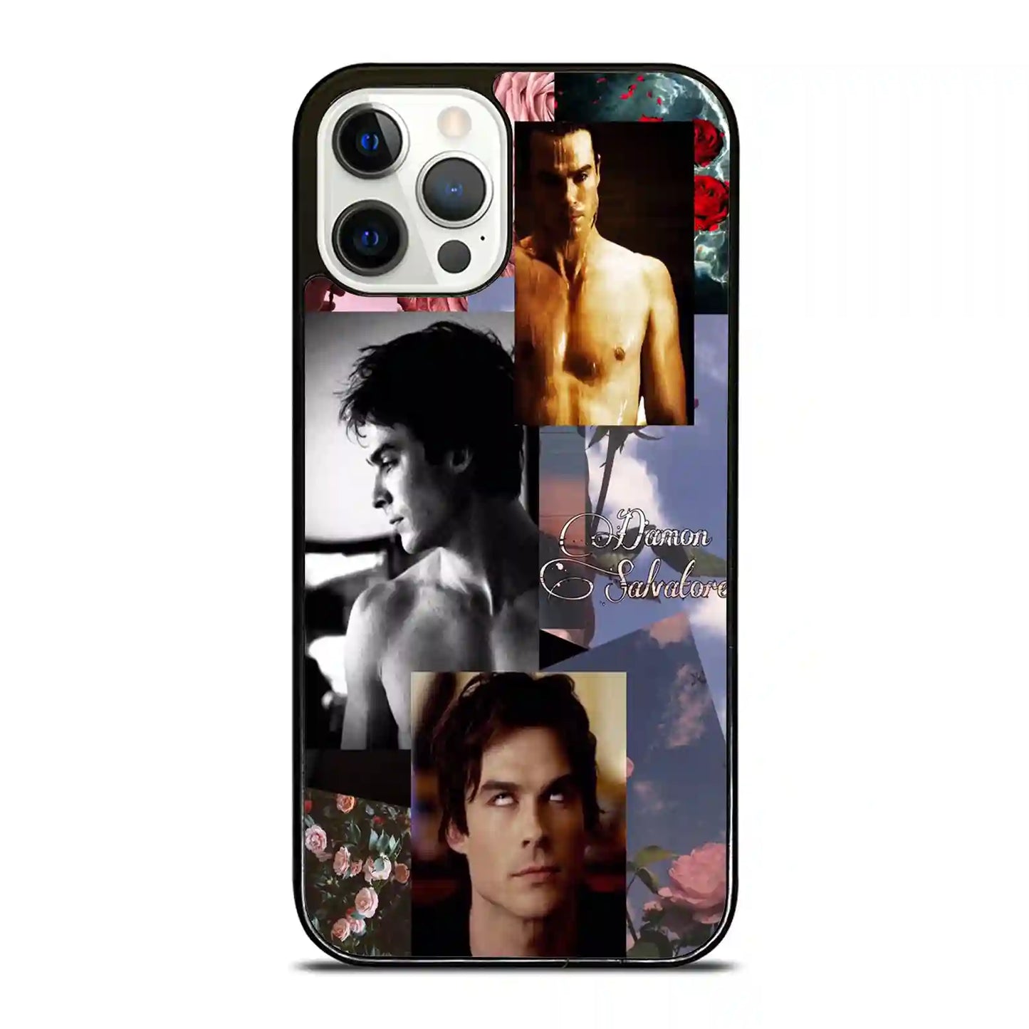 Damon Salvatore Colorful iPhone 12 Pro Case