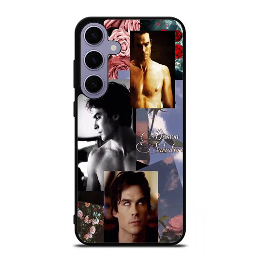 Damon Salvatore Colorful Samsung Galaxy S24 Plus Case