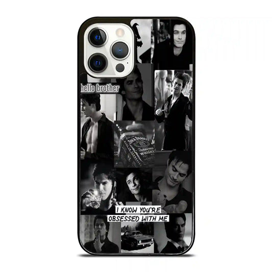 Damon Salvatore Personalized iPhone 12 Pro Case