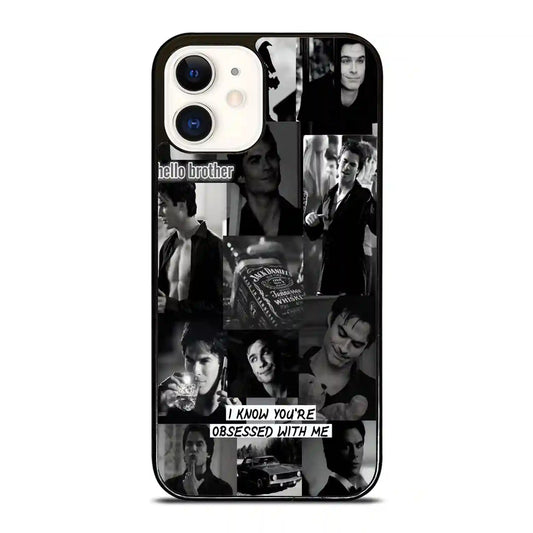 Damon Salvatore Personalized iPhone 12 Case