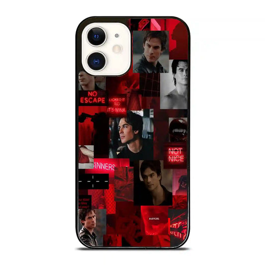 Damon Salvatore Retro iPhone 12 Mini Case