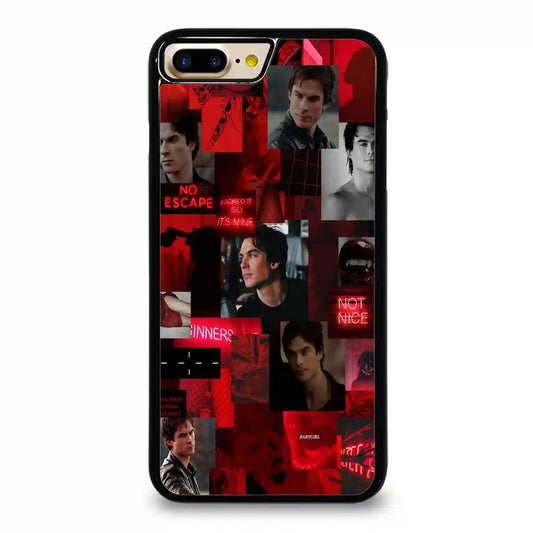 Damon Salvatore Retro iPhone 7-8 Plus Case