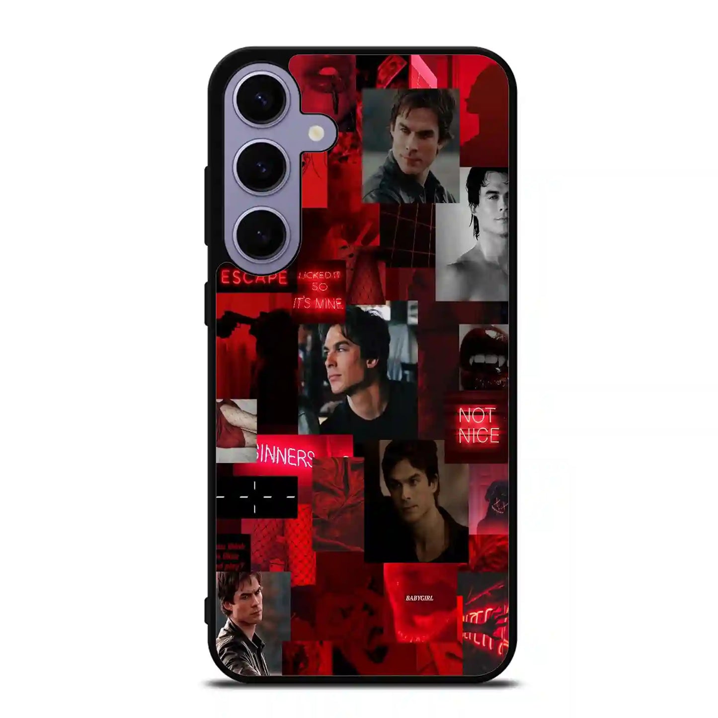 Damon Salvatore Retro Samsung Galaxy S24 Plus Case