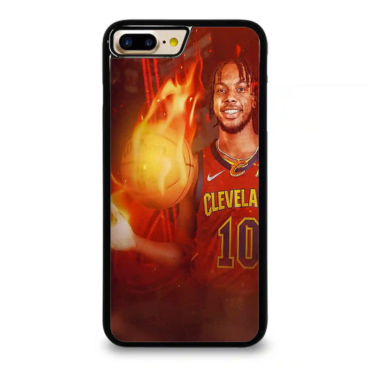 Darius Garland Basketball Fire iPhone 7-8 Plus Case