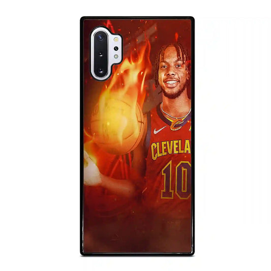 Darius Garland Basketball Fire Samsung Galaxy Note 10 Pro 5G Case