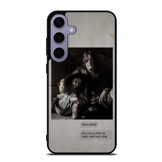 Daryl Dixon And Judith Grimes Samsung Galaxy S24 Plus Case