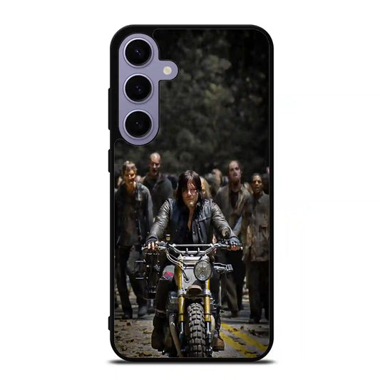 Daryl Dixon Colorful Samsung Galaxy S24 Plus Case