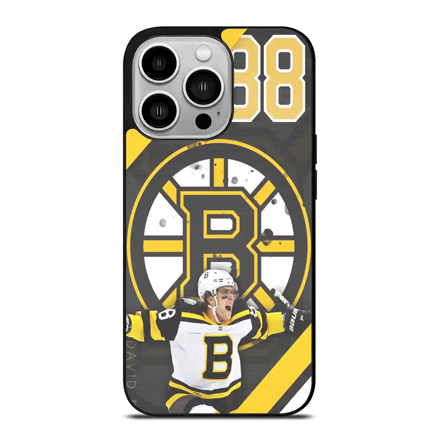 David Pastrnak Boston Bruins iPhone 14 Pro Case