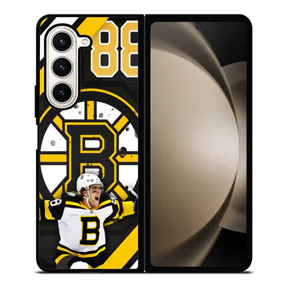 David Pastrnak Boston Bruins Samsung Z6 Fold Case