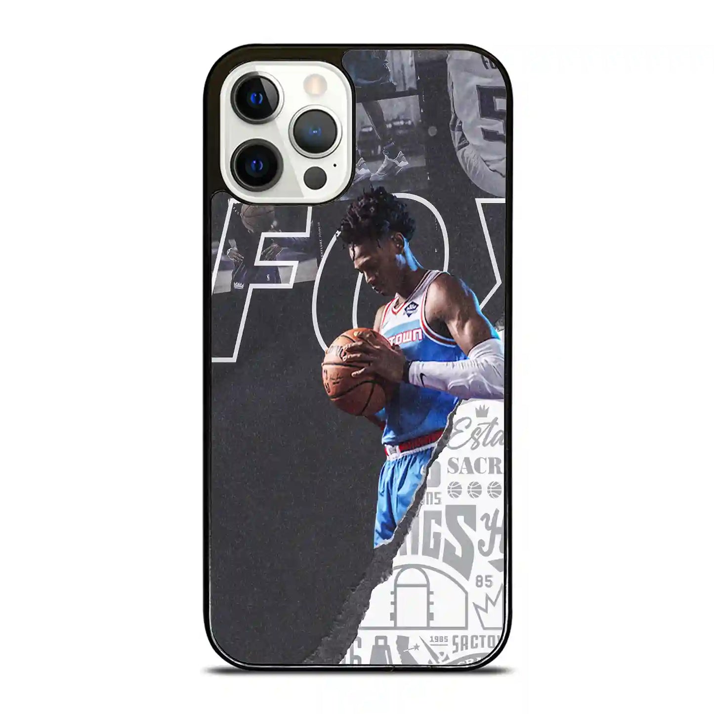 De'aaron Fox Basketball iPhone 12 Pro Case